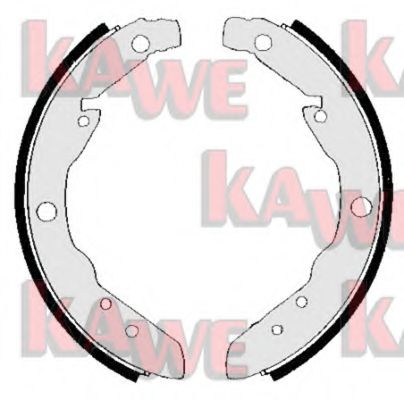 Комплект тормозных колодок KAWE 04050