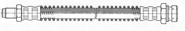 Тормозной шланг KAWE 511506