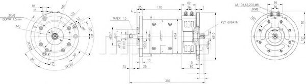 Электродвигатель MAHLE ORIGINAL MM 75