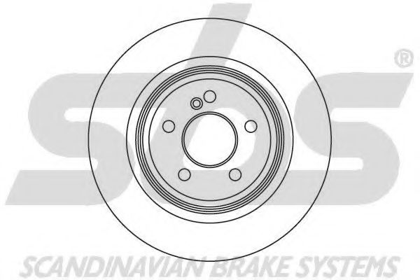 Тормозной диск sbs 1815203384