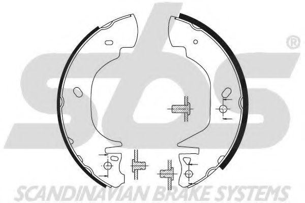 Комплект тормозных колодок TRUSTING 40139