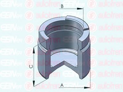 Поршень, корпус скобы тормоза AUTOFREN SEINSA D025315