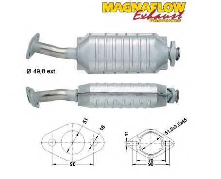 Катализатор MAGNAFLOW 85820
