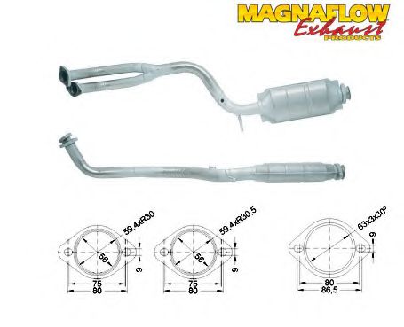 Катализатор MAGNAFLOW 85010