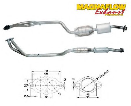 Катализатор MAGNAFLOW 80664