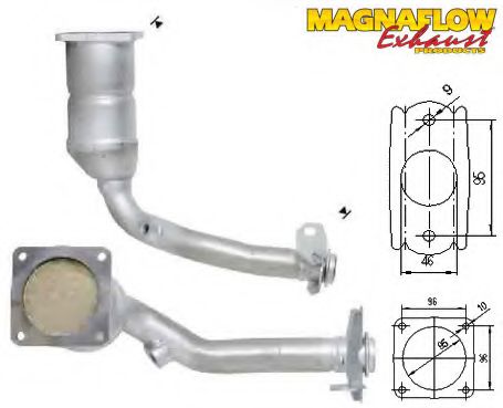 Катализатор MAGNAFLOW 76001