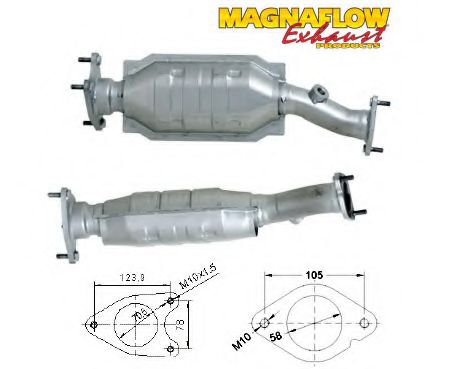 Катализатор MAGNAFLOW 72514