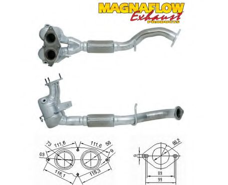 Катализатор MAGNAFLOW 70005