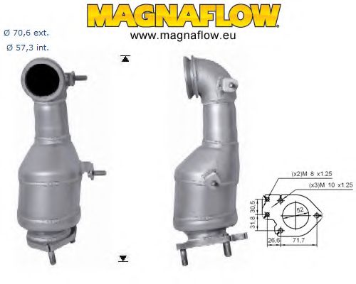 Катализатор MAGNAFLOW 65816D