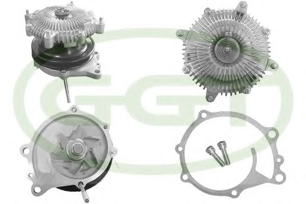 Водяной насос GGT PA12725