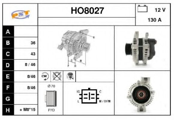 Генератор SNRA HO8027