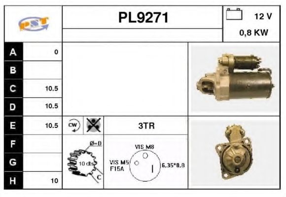 Стартер HELLA CS181