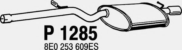 Глушитель выхлопных газов конечный TESH 230948