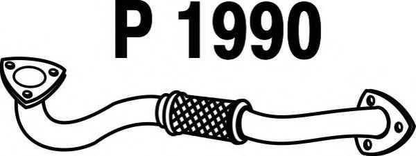 Труба выхлопного газа FENNO 1990