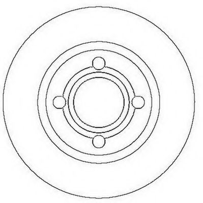Тормозной диск STOP 561689S