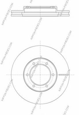 Тормозной диск NPS 18215