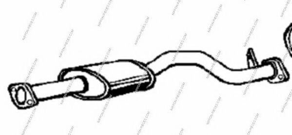 Система выпуска ОГ NPS M430I116
