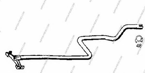 Система выпуска ОГ NPS N430N19