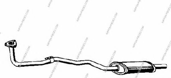Система выпуска ОГ NPS N430N18