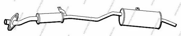 Система выпуска ОГ NPS S430I19
