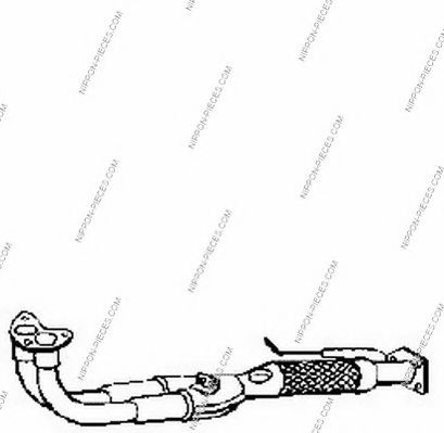 Система выпуска ОГ NPS H430A38