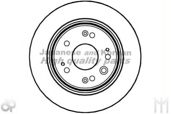 Тормозной диск ASHUKI 0993-5304
