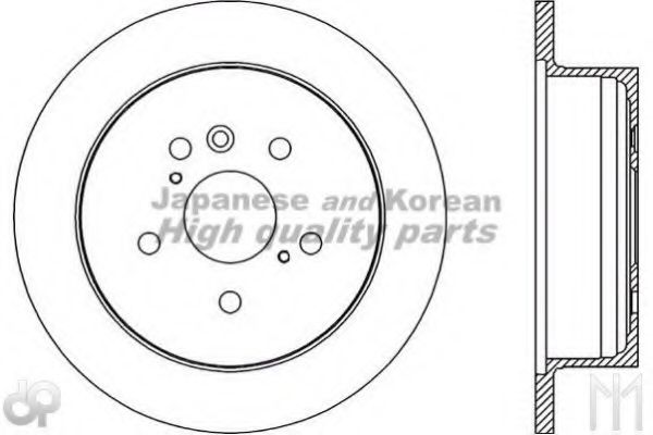 Тормозной диск ASHUKI 0993-9302
