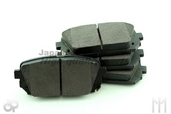 Комплект тормозных колодок, дисковый тормоз ASHUKI I042-67