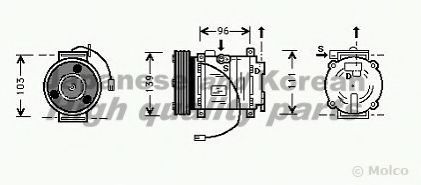 Компрессор, кондиционер ASHUKI M550-06