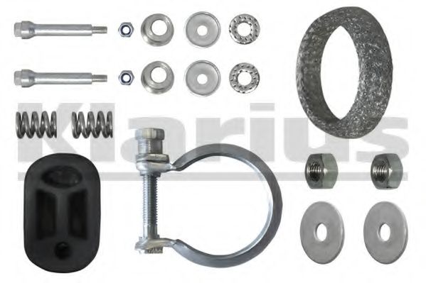Монтажный комплект, труба выхлопного газа KLARIUS 402742