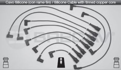 Комплект проводов зажигания BRECAV 30521