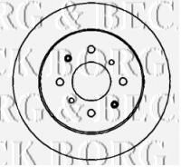 Тормозной диск BORG & BECK BBD4402