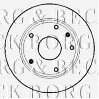 Тормозной диск BORG & BECK BBD5126
