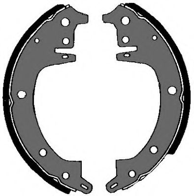 Комплект тормозных колодок VEMA 84355