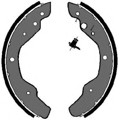 Комплект тормозных колодок VEMA 84407