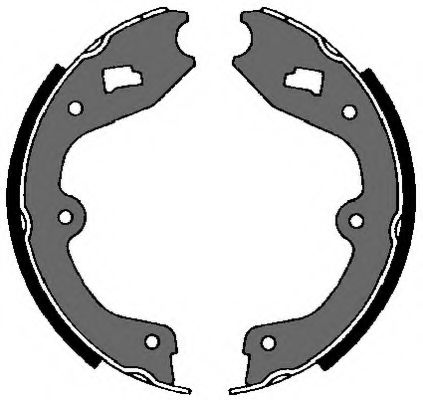 Комплект тормозных колодок VEMA 84427