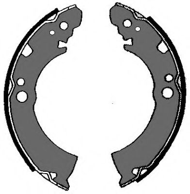 Комплект тормозных колодок VEMA 84463