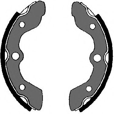 Комплект тормозных колодок VEMA 84535