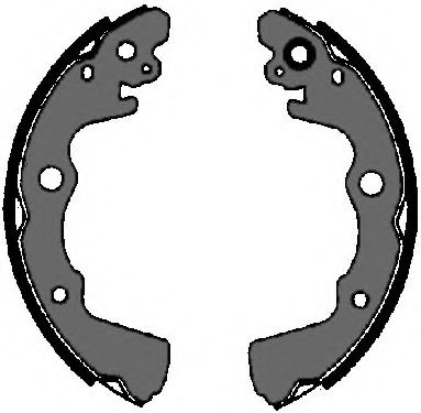 Комплект тормозных колодок VEMA 84625