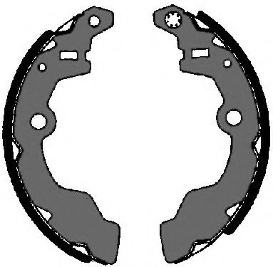 Комплект тормозных колодок VEMA 84631