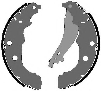 Комплект тормозных колодок VEMA 84716
