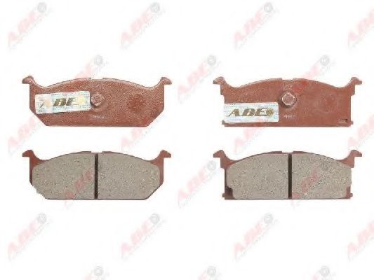Комплект тормозных колодок, дисковый тормоз ABE C18004ABE