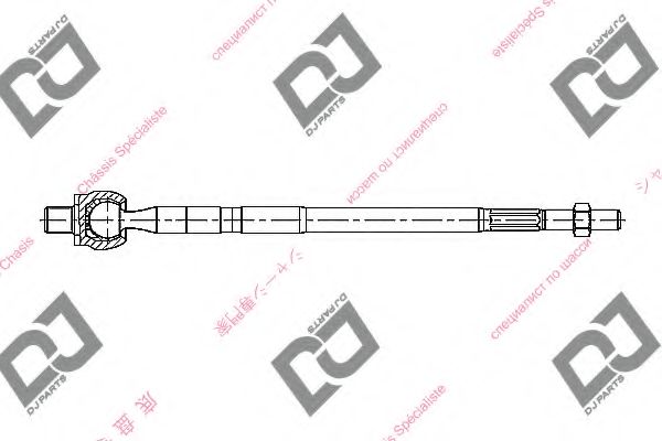 Осевой шарнир, рулевая тяга DJ PARTS DR1043