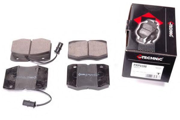 Комплект тормозных колодок, дисковый тормоз PEX 7616