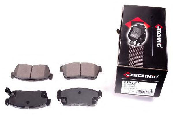 Комплект тормозных колодок, дисковый тормоз PROTECHNIC PRP0768