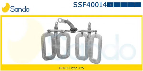 Обмотка возбуждения, стартер SANDO SSF40014.0