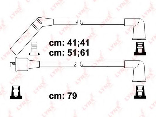 Комплект проводов зажигания LYNXauto SPC3609