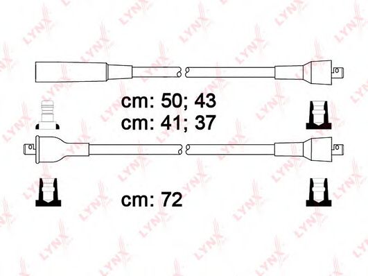 Комплект проводов зажигания LYNXauto SPE4606