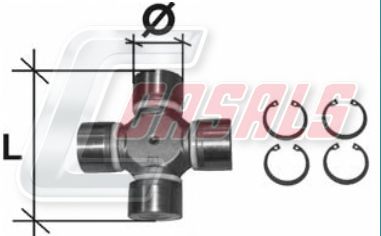 Шарнир, продольный вал CASALS CR14