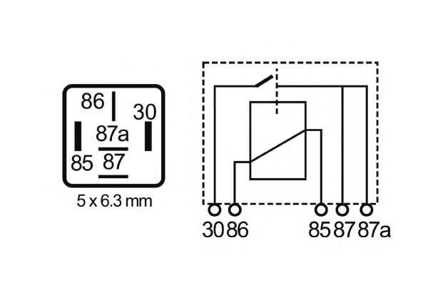 Реле, рабочий ток NAGARES 02389